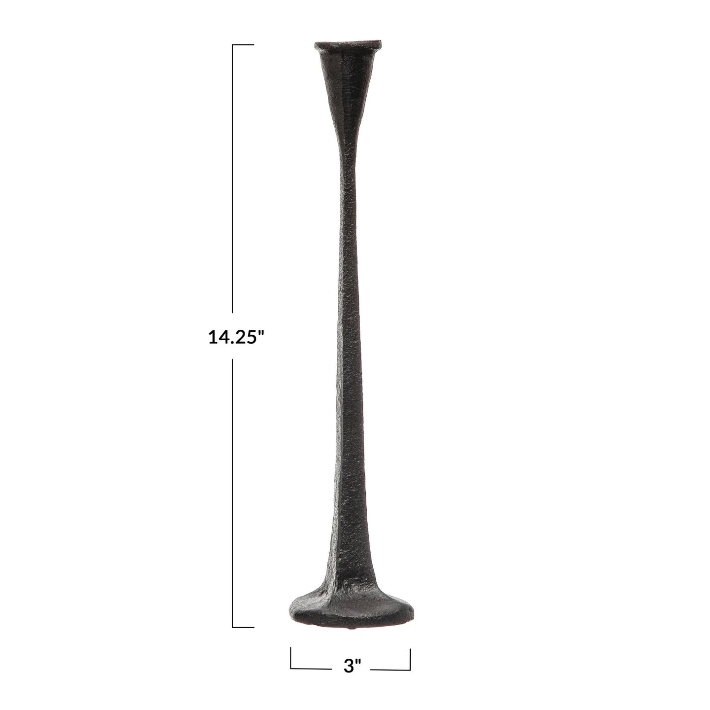 Cast Iron Taper Candle Holder